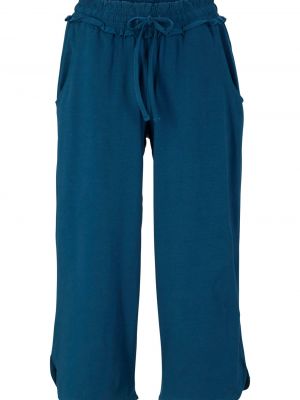 Pantaloni culottes Bonprix albastru