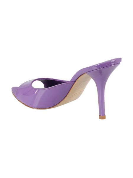 Mules de punta puntiaguda elegantes Gia Borghini violeta
