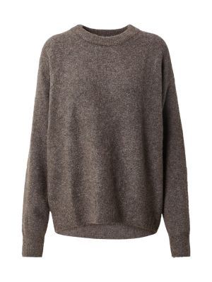 Pikčasti pulover Modström rjava