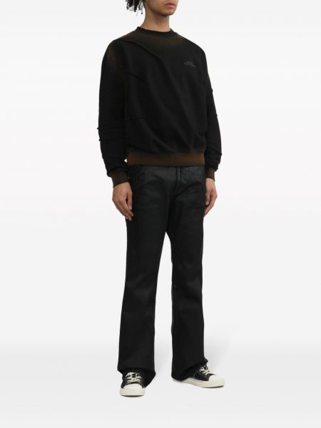 Bluza bawełniana z nadrukiem Andersson Bell czarna