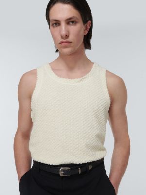 Camiseta de algodón Jil Sander beige