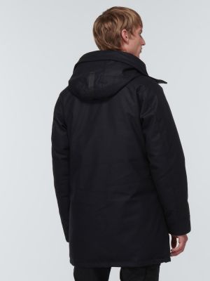 Парка с качулка Canada Goose черно