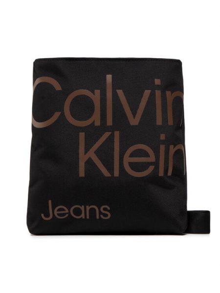 Τσάντα ώμου Calvin Klein Jeans μαύρο