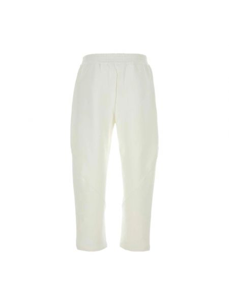 Pantalones de algodón The Row blanco