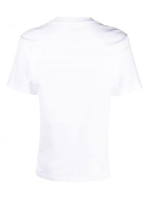 Kokvilnas t-krekls ar kabatām Carhartt Wip balts