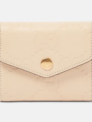 Usnjena denarnica Gucci roza