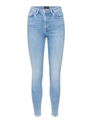 Priliehavé skinny fit džínsy Vero Moda modrá