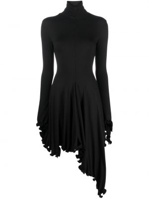 Asymmetrisk dress Jordanluca svart