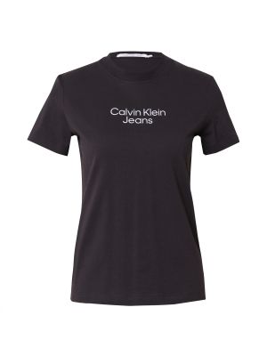 Póló Calvin Klein Jeans fekete