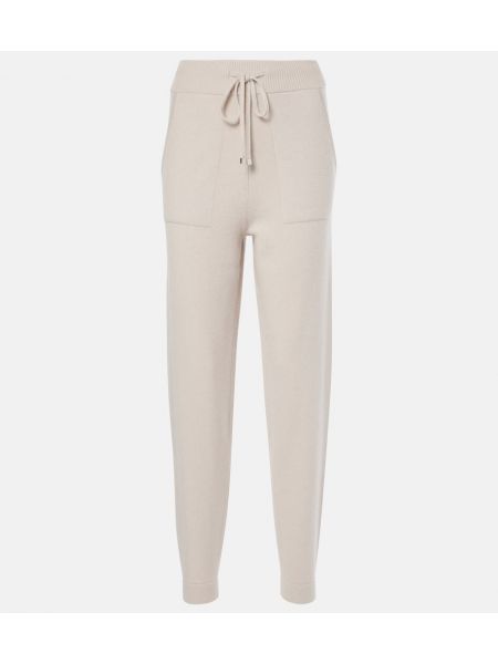 Kashmir ull bukser med rette ben 's Max Mara beige