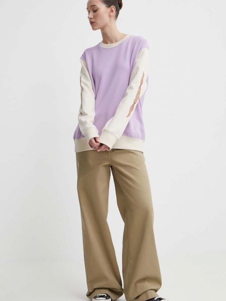 Фіолетовий светр з принтом Billabong