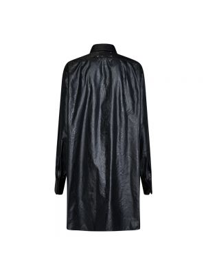 Sukienka koszulowa oversize Maison Margiela czarna