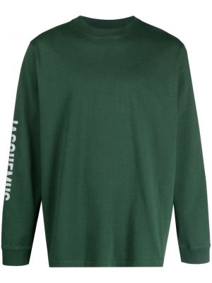 Μπλούζα με σχέδιο Jacquemus πράσινο