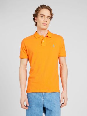 Polokošeľa Polo Ralph Lauren oranžová