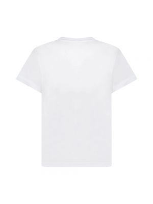 T-shirt mit print Alexander Wang weiß