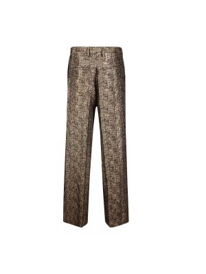 Pantalones chinos de tweed Dries Van Noten
