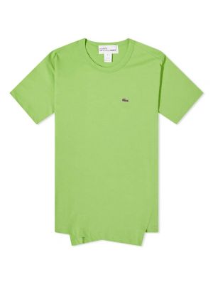 Асимметричная футболка Comme Des Garçons Shirt зеленая