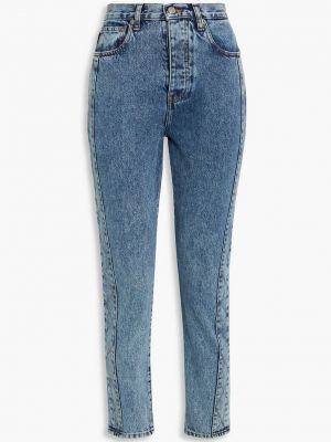 Прямые джинсы с высокой талией Iro синие