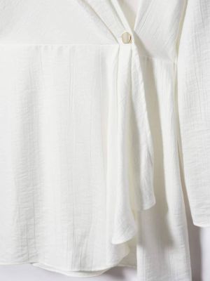 Рокля тип риза Mango бяло