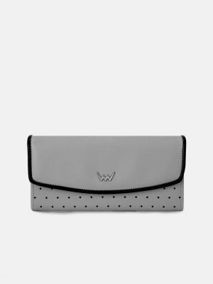 Bodkovaná peňaženka Vuch sivá