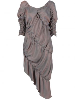 Asymetrické šaty Rui fialová