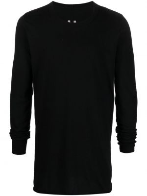 Långärmad t-shirt Rick Owens svart