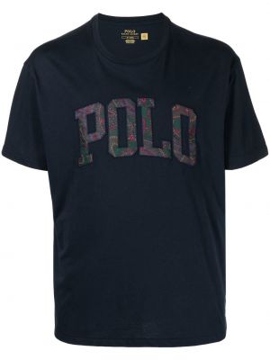 Brodert paisley trykt t-skjorte Polo Ralph Lauren