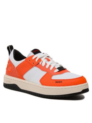 Ниски обувки Hugo оранжево