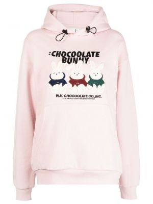 Hoodie Chocoolate rosa