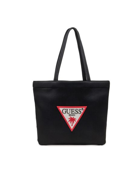 Nakupovalna torba Guess črna