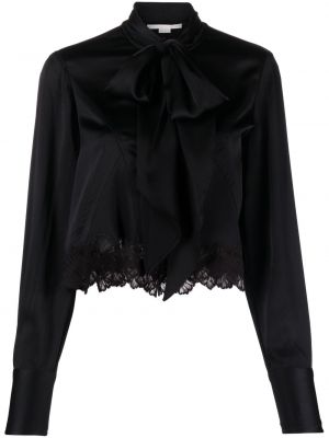 Bluza z lokom Stella Mccartney črna
