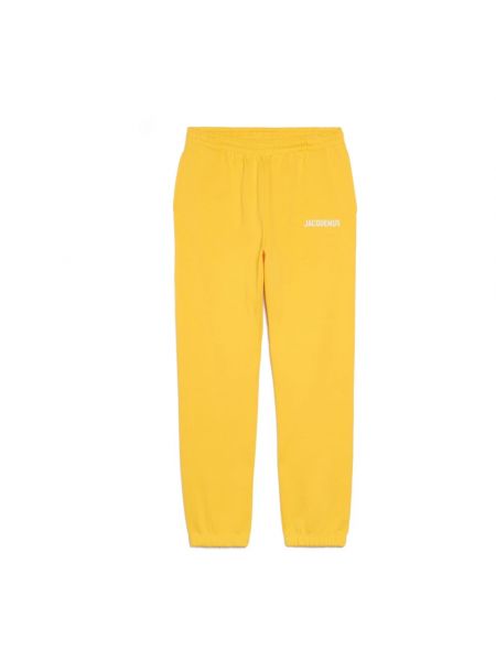Spodnie sportowe Jacquemus żółte