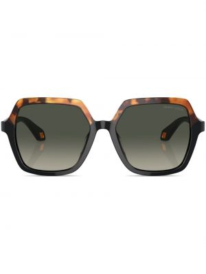 Spalvų gradiento rašto akiniai nuo saulės oversize Giorgio Armani