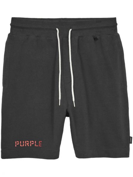 Pantaloni scurți cu imagine Purple Brand