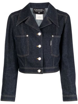 Džínová bunda s knoflíky Chanel Pre-owned