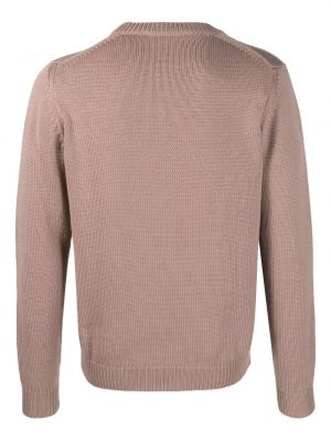 Pletený vlněný svetr z merino vlny Nuur růžový