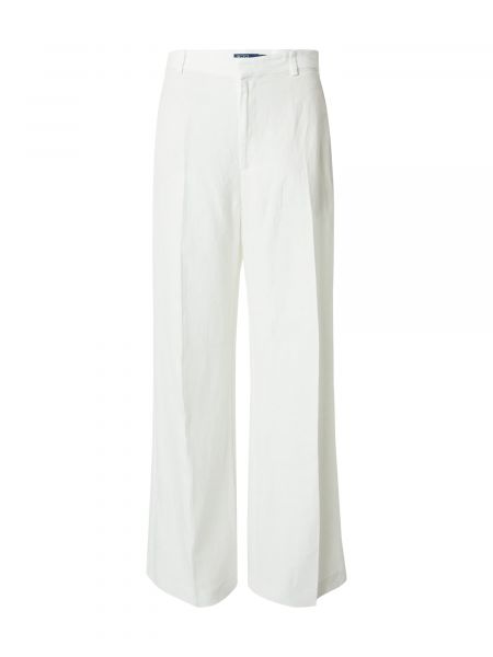 Pantalon plissé Polo Ralph Lauren blanc