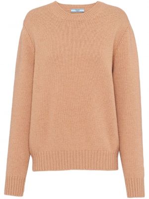 Dzianinowy sweter Prada