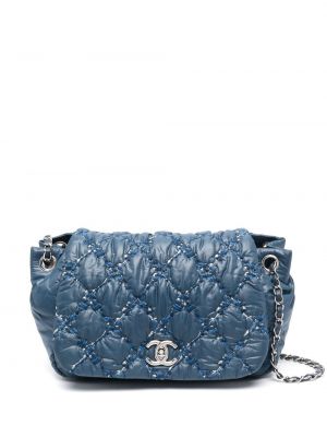 Klasyczna torba na ramię Chanel Pre-owned, niebieski