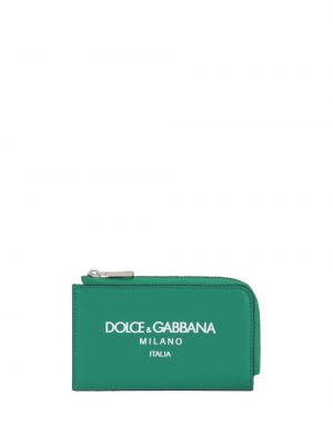 Portofel cu fermoar cu imagine Dolce & Gabbana