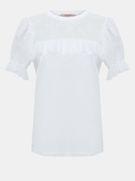 Белая блузка Twinset