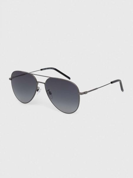 Szare okulary przeciwsłoneczne Tommy Hilfiger