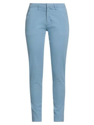 Pantalones de algodón Reiko azul