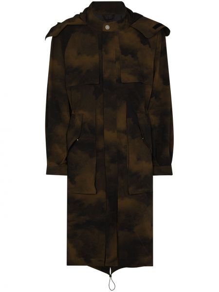 Mantel mit print mit camouflage-print A-cold-wall* grün