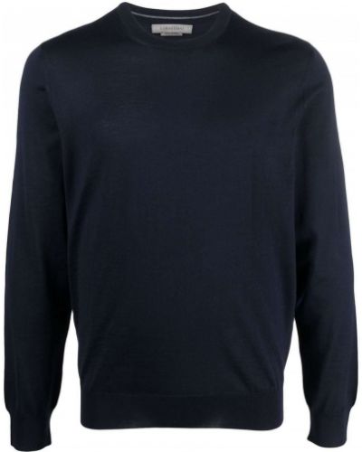 Pull en tricot Corneliani bleu