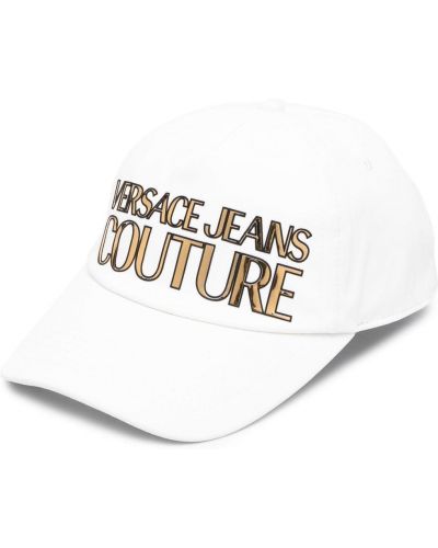 Cappello con visiera Versace Jeans Couture, bianco