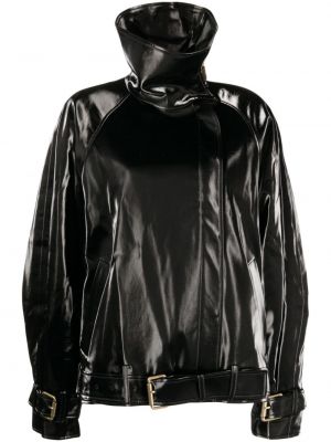 Usnjena jakna Rejina Pyo črna