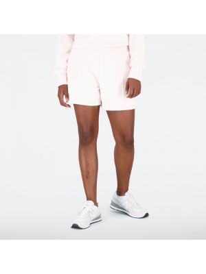 Fleece shorts New Balance pink