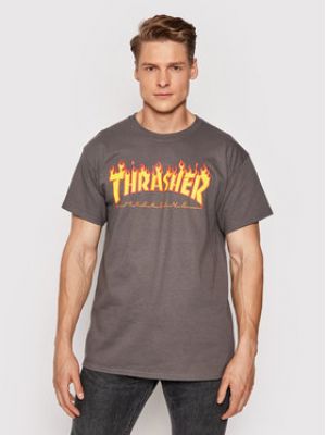 T-shirt Thrasher gris