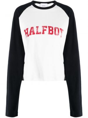 Bavlnené tričko s potlačou Halfboy